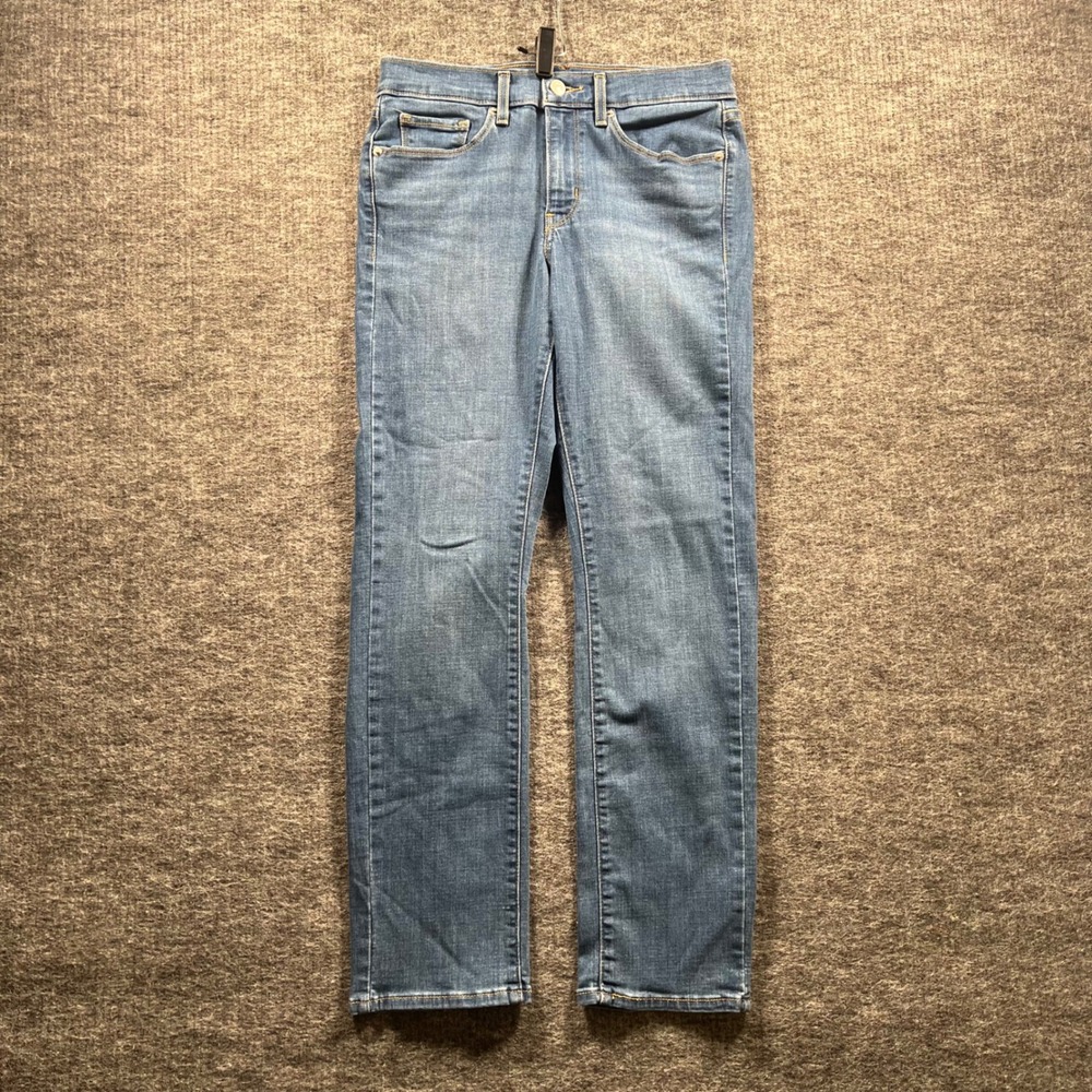 Levis Classic Straight Jeans Womens 4M W27 L30 Medium Wash Blue Denim 6447